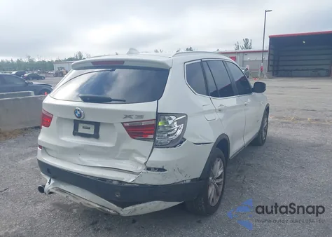 2012 BMW X3 xDrive28I z USA, uszkodzony, nr VIN 5UXWX5C52CL719407